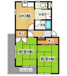 大泉プチハイムの物件間取画像